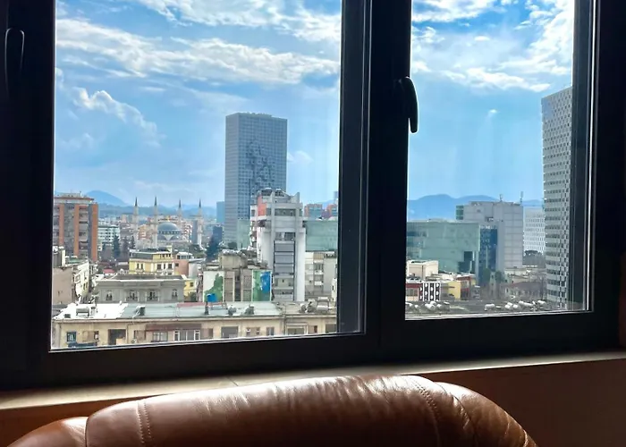 Easy Peasy - 9th Floor View Downtown تيرانا